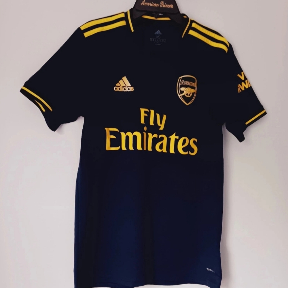 Adidas Arsenal Fly Emirates 2019 2020 Soccer Jersey Mens XS